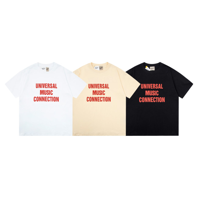 GaIIery dept Retro red text washed printed tee