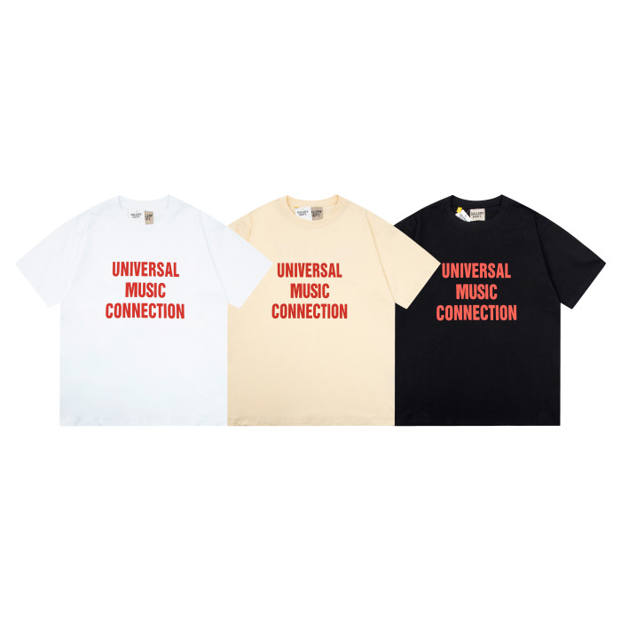 GaIIery dept Retro red text washed printed tee