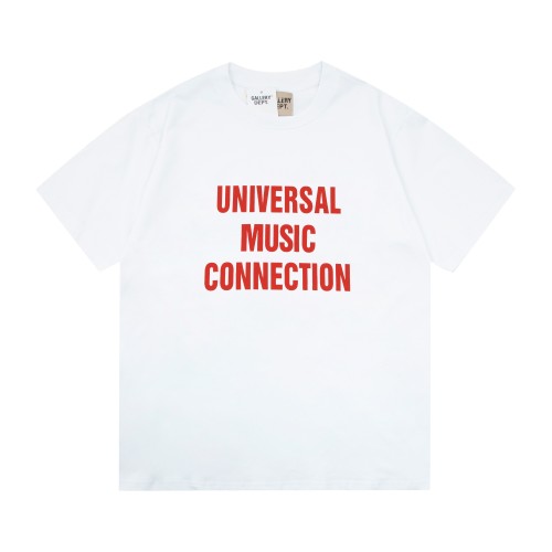 GaIIery dept Retro red text washed printed tee