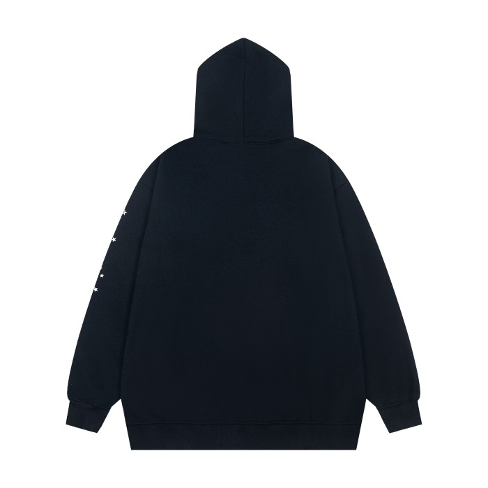 Young Thug-Sp5der Big red heart spider web star dot print hoodie
