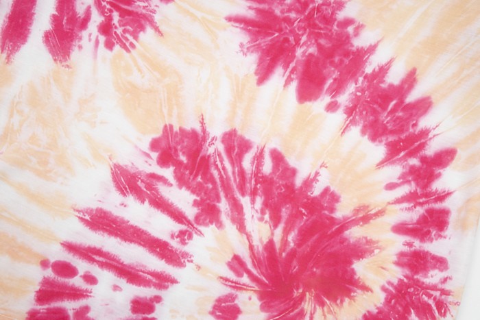 GaIIery dept Retro spiral tie-dye washed printed tee