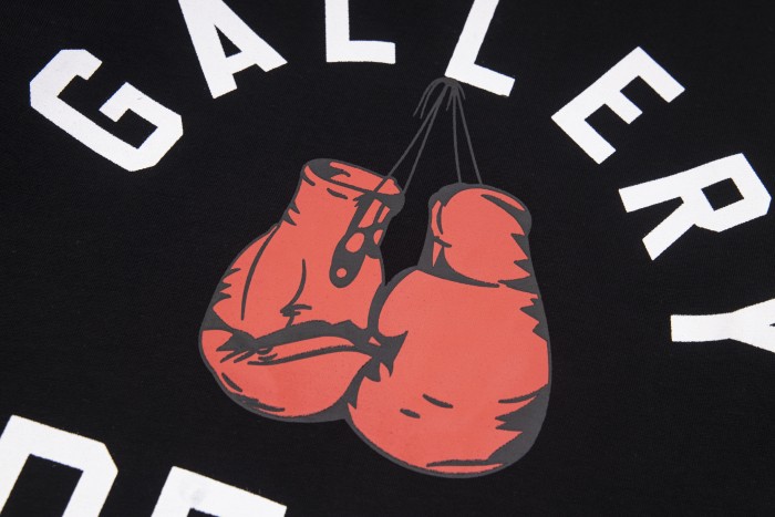 GaIIery dept Retro hanging boxing gloves washed printed tee