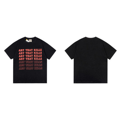 GaIIery dept Retro sequence letter washed printed tee
