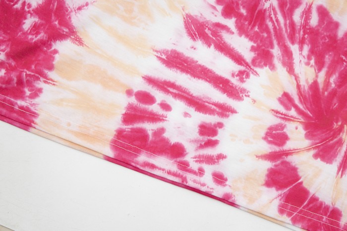 GaIIery dept Retro spiral tie-dye washed printed tee