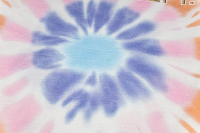 GaIIery dept Vintage color radiation tie-dye washed printed tee
