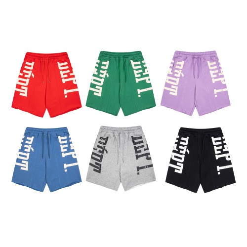 GaIIery dept Side logo solid color casual shorts