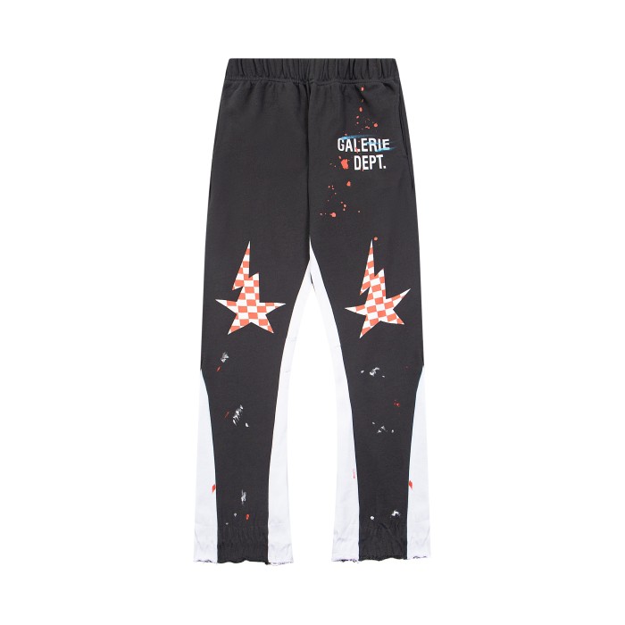 GaIIery dept Checkered star drawstring flared pants