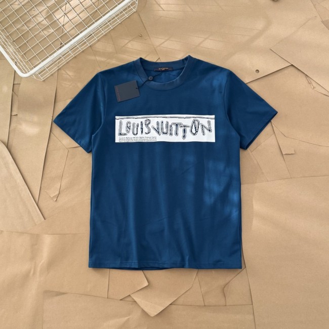 White box in the middle letter print tee