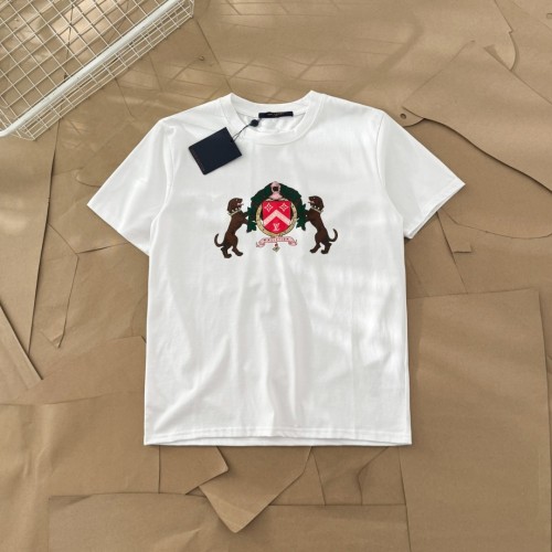 Urban dog walking logo art print tee