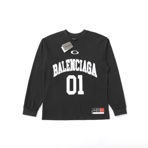 BASKETBALL series 01 number jersey long sleeve T-shirt