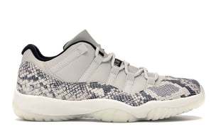 Air Jord@n 11 Retro Low Snake Light Bone