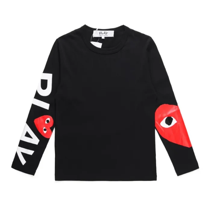 [buy more save more]  1:1 quality version Large Love Letter Print Long Sleeve Tee 2 Colors