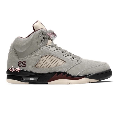 Air Jord@n 5 A Ma Mani��re Light Bone