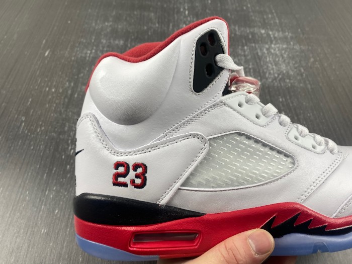 Air Jord@n 5 ��Fire Red��