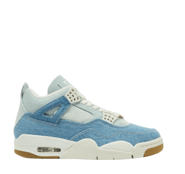 Air Jord@n 4 Denim ��Worn Blue��