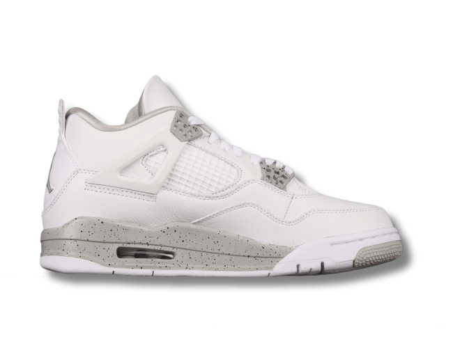 Air Jord@n 4 Retro White Oreo