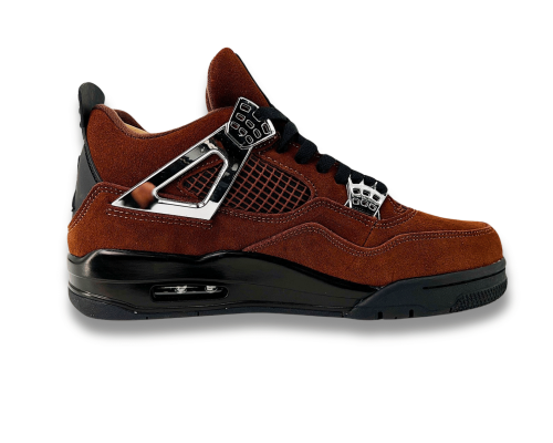 Air Jord@n 4 Retro Sliver Brown