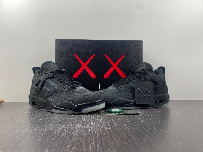 Jord@n 4 Retro Kaws Black