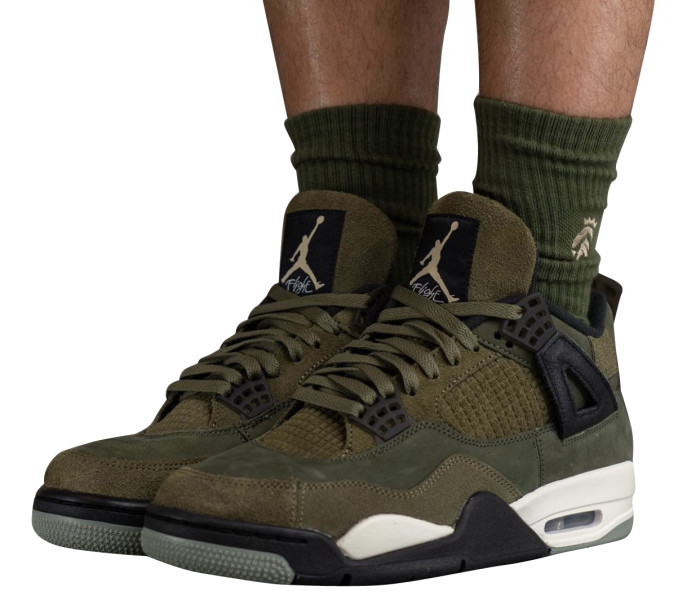 Air Jord@n 4 Craft Medium Olive