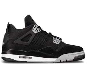Air Jord@n 4 Black Canvas