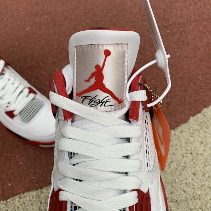 Air Jord@n 4 Retro Fire Red