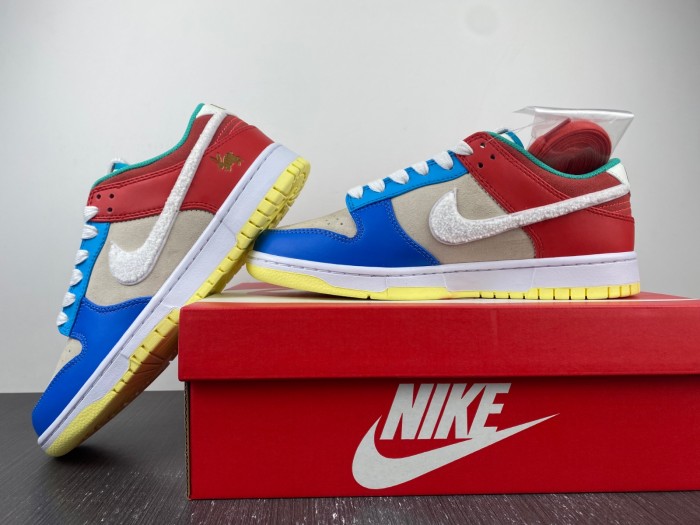 N*ke Dunk Low Retro PRM Year of the Rabbit Blue Orange Cream