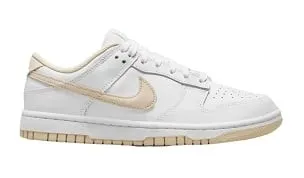 N*ke Dunk Low Pearl White