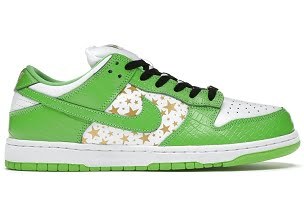Supreme x N*ke SB Dunk Low Mean Green