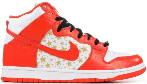 N*ke SB Dunk High Supreme Orange