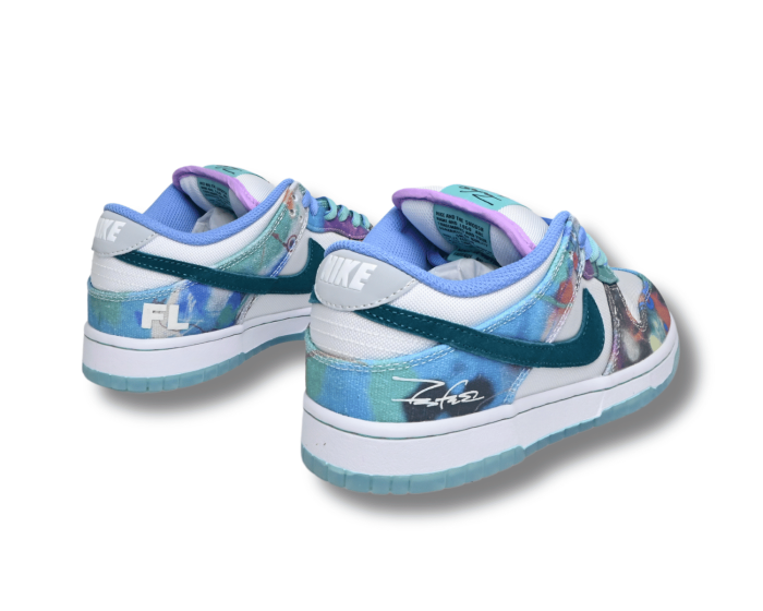 Futura Laboratories x N*ke SB Dunk Low Bleached Aqua