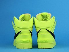 N*ke Dunk High AMBUSH Flash Lime