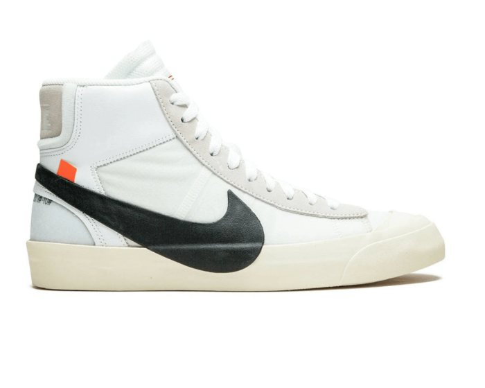 N*ke Bl@zer Mid 0ff-White
