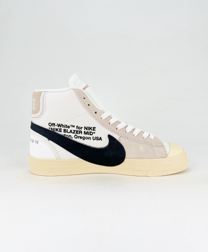N*ke Bl@zer Mid 0ff-White