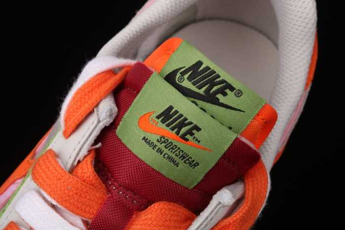 N*ke LD Waffle S@cai CLOT Net Orange Blaze