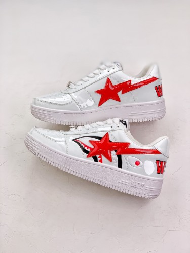 A B@thing Ape B@pe Sta Low Shark White