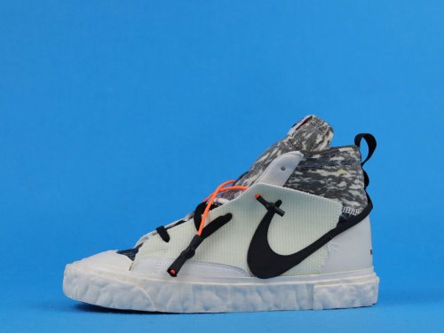 N*ke Bl@zer Mid READYMADE White