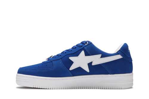 A B@thing Ape B@pe Sta Low Blue Suede