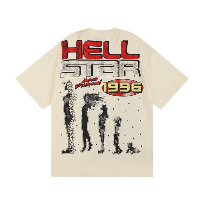 Hellstar Studio Human evolution Print tee 2 colors