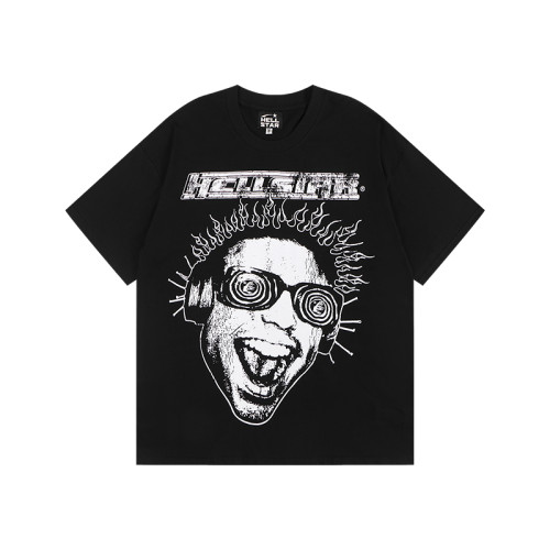 Hellstar Studio Vortex glasses Print tee
