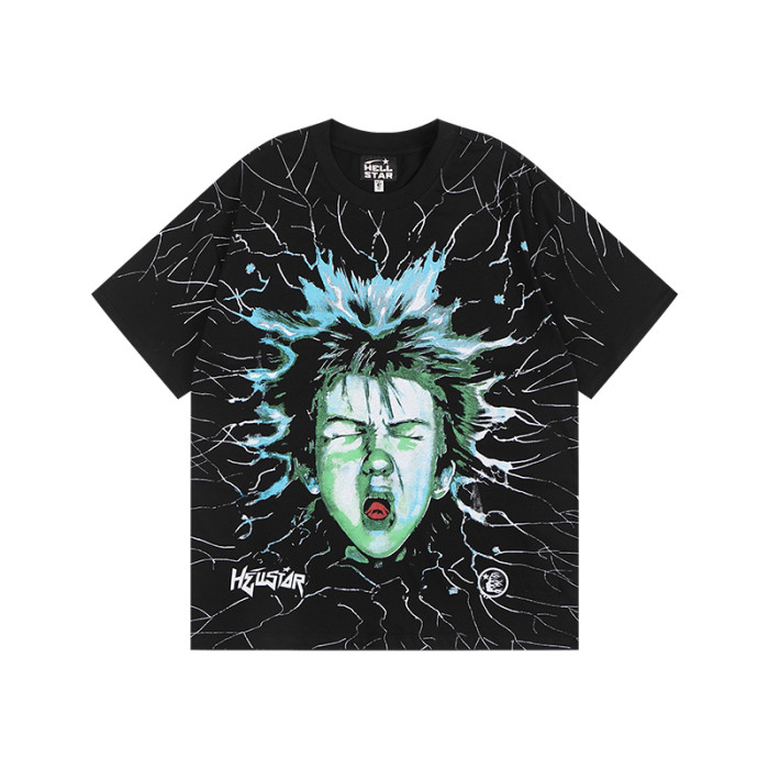 Hellstar Studio Cranial suture rupture Print tee