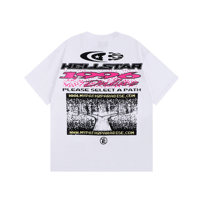 Hellstar Studio Contrasting logo Print tee