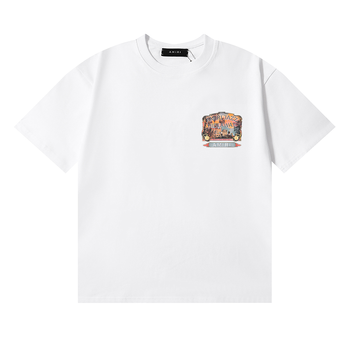 Amiri Coastal Castle Coconut Tree Tee detail photo 9