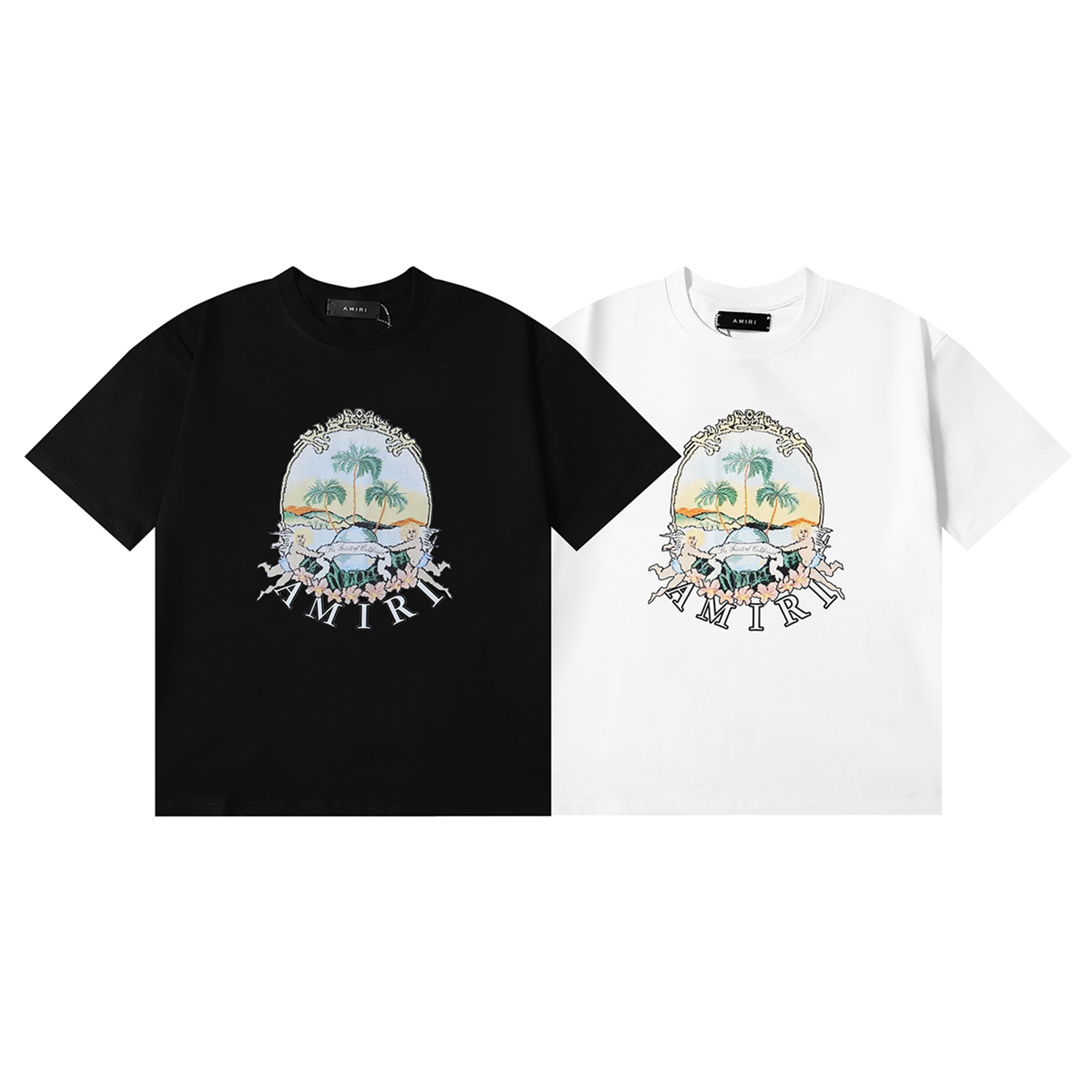 Amiri Seaside Angel Print Tee detail photo 1