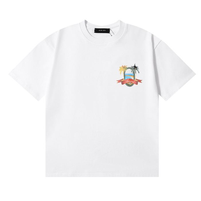 Amiri Heavenly Scenic Pattern Print tee 2 colors