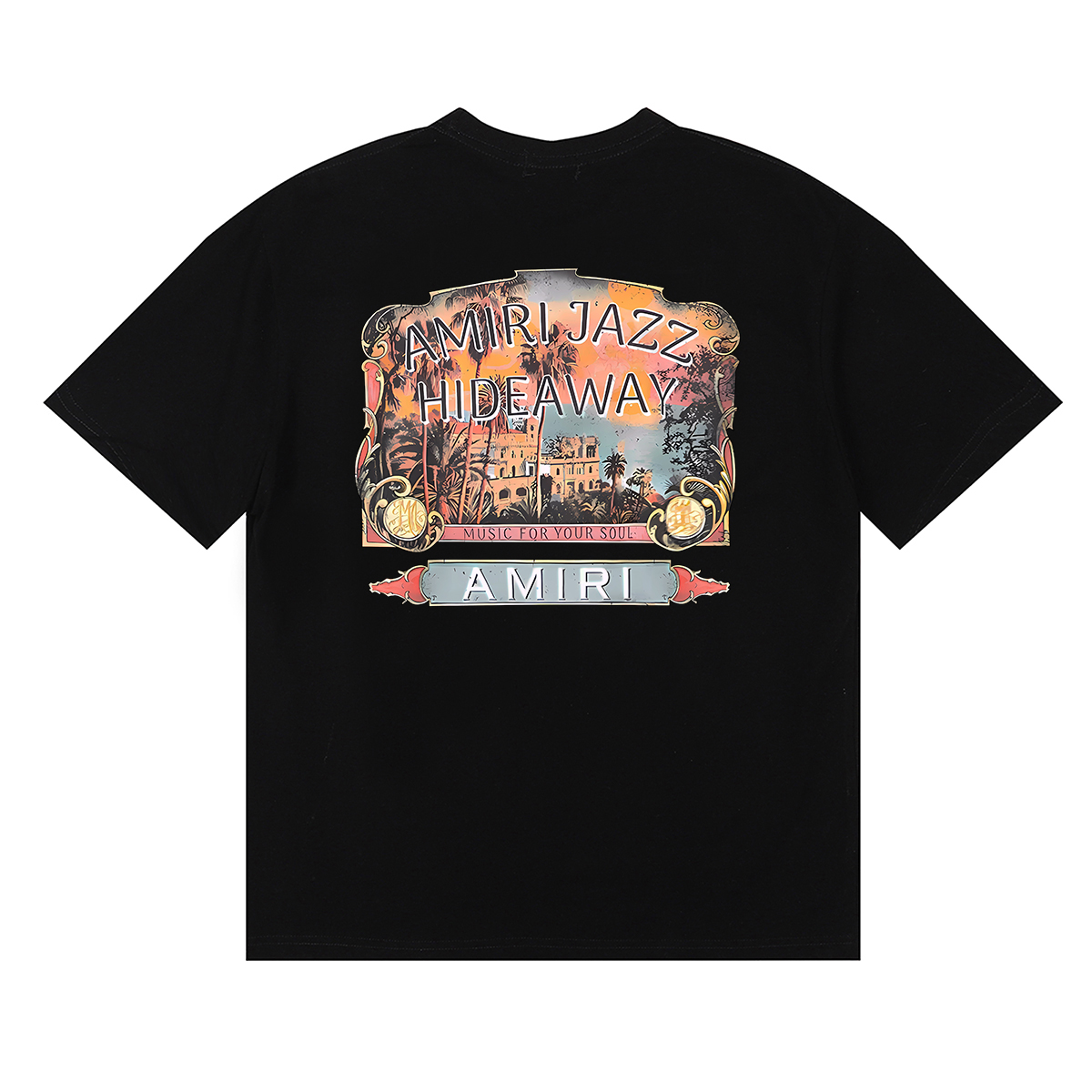 Amiri Coastal Castle Coconut Tree Tee detail photo 3