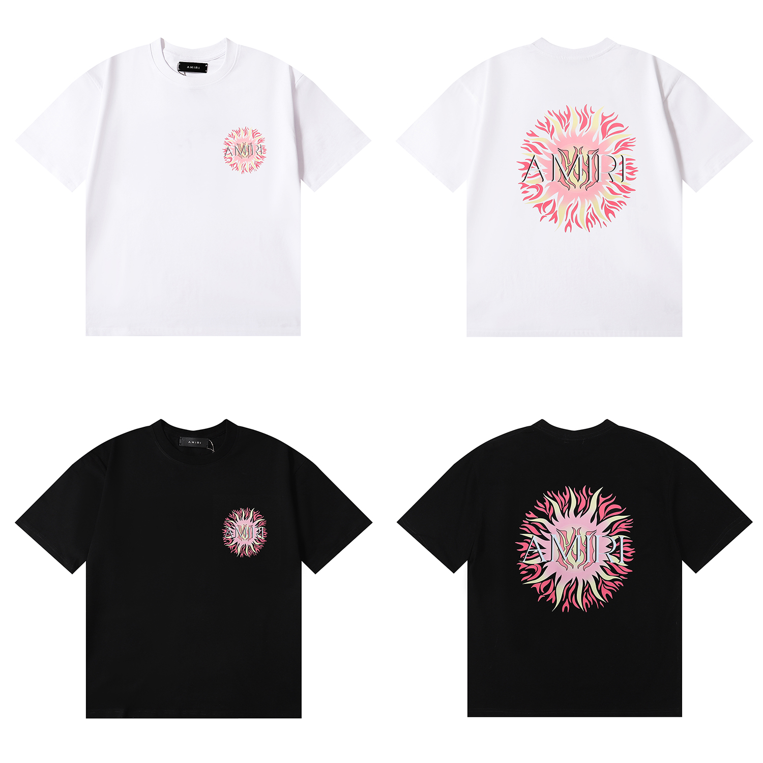 Amiri Sun Totem Print Tee detail photo 4