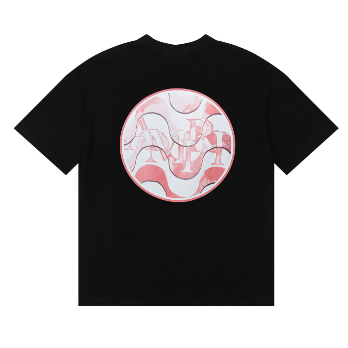 Amiri crisscross wave Print tee 2 colors