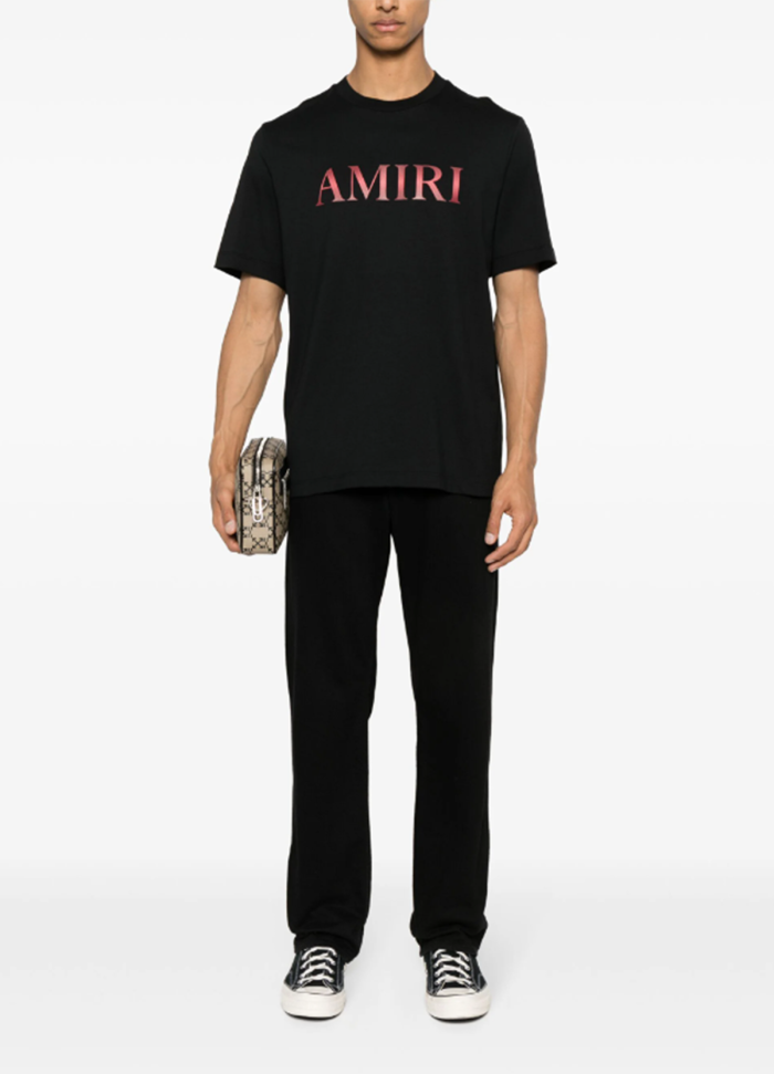 Amiri Pink logo Print tee 2 colors