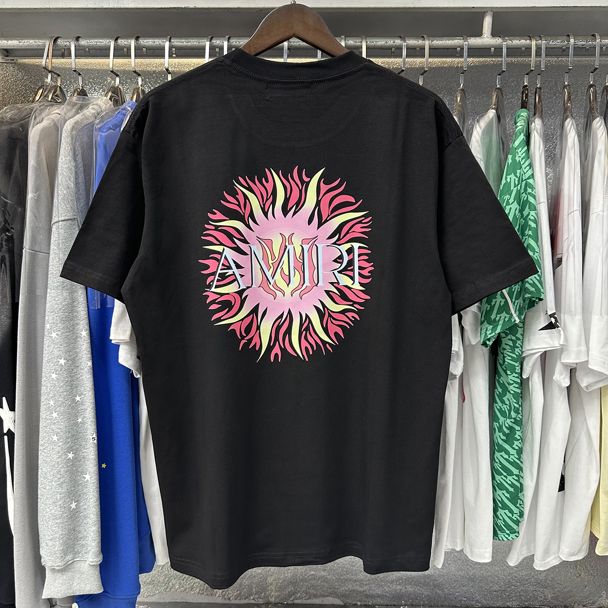 Amiri Sun Totem Print Tee detail photo 20