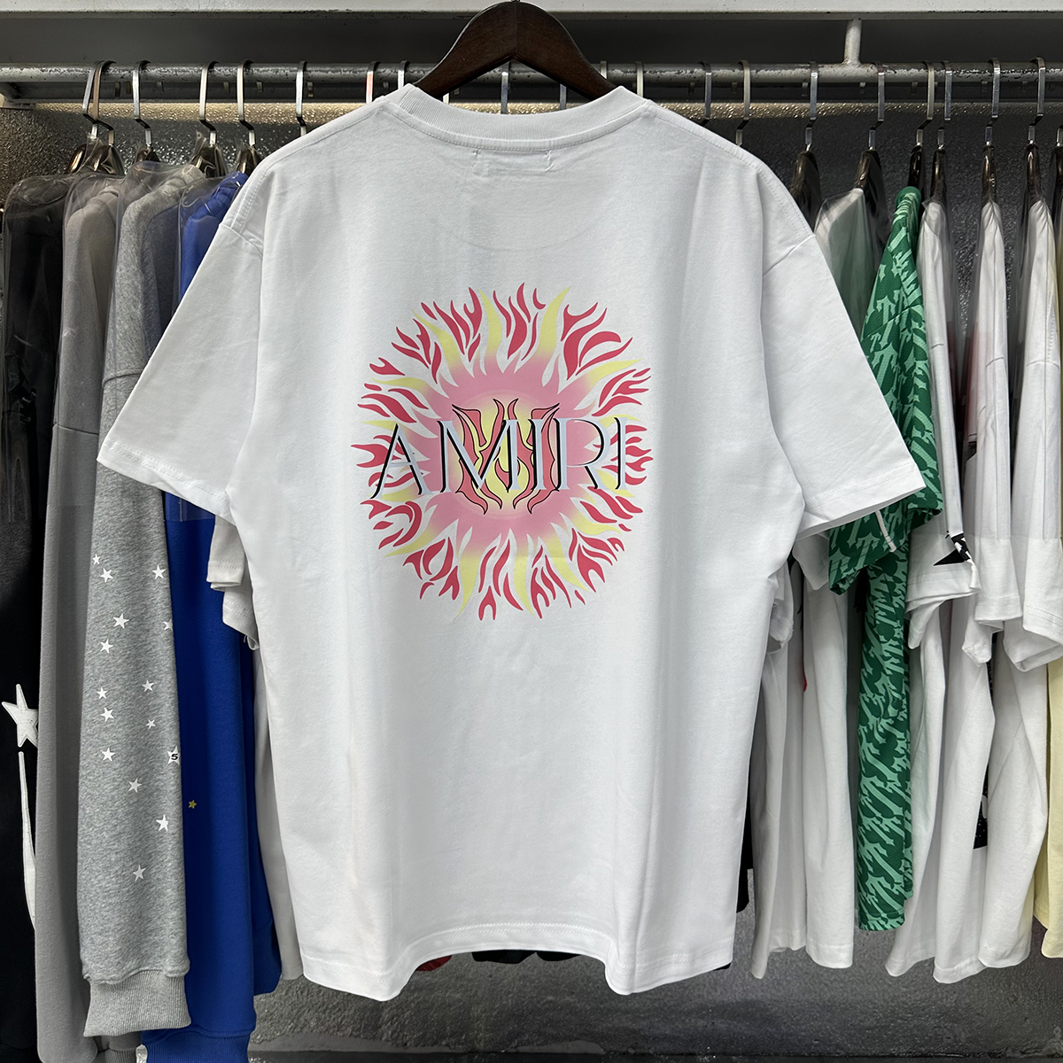 Amiri Sun Totem Print Tee detail photo 22
